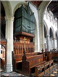 TF4165 : Interior of St Andrew, Halton Holegate by Dave Hitchborne