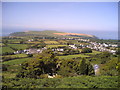 Dinas Island from the viewpoint above Dinas Cross