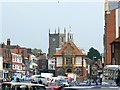 A view along Marlborough High Street