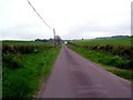 Road  near Brooklands burn