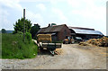 Track through Walton Farm, near Much Wenlock