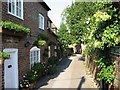 Looking E along School Lane, Fordwich