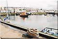 C8540 : Portrush: lifeboat in harbour by Chris Downer