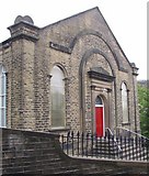 SE1016 : United Methodist Free Chapel, Parkwood Road, Golcar by Humphrey Bolton