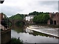 Weir across the River Wear