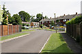 Houses at western end of Pound Road, Over Wallop