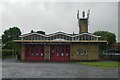 SP8003 : Princes Risborough fire station by Kevin Hale