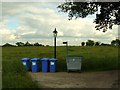 Recycling in the countryside.