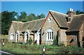 Stanbridge: cottages on the Cranborne road