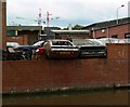 Factories along the Grand Union Canal, Leicester