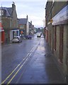 Lower Queen Street in the rain, Carnoustie