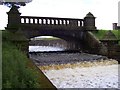 Scargill Reservoir overflow to Spillway after heavy rain