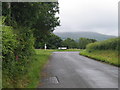 Cyffordd B4342 a  A485 ger Tregaron / Junction of B4342 and A485 near Tregaron