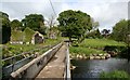 "Footstick" over the Clady at Innishrush