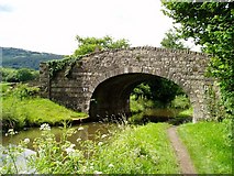 SO3104 : Bridge over the Monmouthshire & Brecon Canal by Claire Seyler