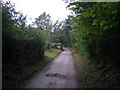 SU2830 : Bridleway near Chalk Pit Lane, West Tytherley by Andy Gryce