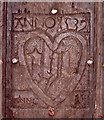 The Old Church Penallt - carved inscription