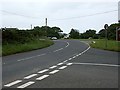 Road junction near Trewithian