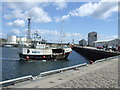 BCK77 docking in Lower Poultneytown inner harbour.