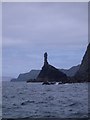 L6686 : Clare Island - unusual rock formation on the northern side, near the Gannetry by Keith Salvesen