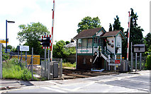 TR1760 : Signal box,  Sturry, Kent by david mills