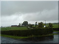 Muirhouse Farm on a rainy day