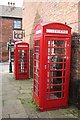 Red phone boxes