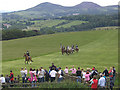 The Braw Lad and Lass with attendants on Gala Hill