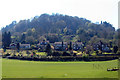 Houses overlooking Tintern Abbey