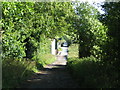 Bridleway near Teffont Field Buildings 3