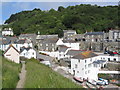 South West Coast Path entering Portloe