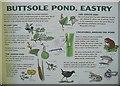 Information sign for Buttsole Pond