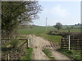 View towards Brilley Mountain