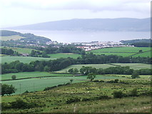 NS2272 : Inverkip and the Clyde from Greenock Cut by Thomas Nugent