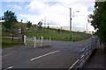 Cattle Grid at the entrance to the Brecon Beacons National Park