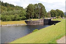 NN1784 : Gairlochy Top Lock by John Allan