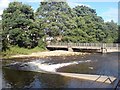 Alma Weir and Footbridge, River Skell