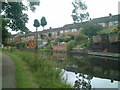 Canal-side gardens in Solihull Lodge