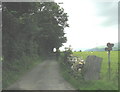 SH5768 : The road to the hamlet of Glasinfryn by Eric Jones