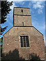 SO6823 : West tower of St. John the Baptist's, Aston Ingham by Pauline E