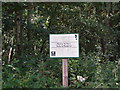 Sign for Haxey Turbary Nature Reserve