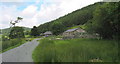 Cottages at the end of the Hafod Fraith road