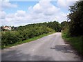 The drive to Little Edstone House