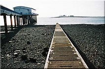 SD2364 : Roa Island slipway by Chris Downer
