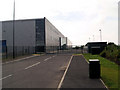 Rear of new factory unit.