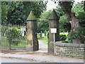 Entrance to Stanley Cemetery