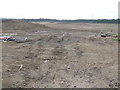 Cleared land on the edge of Corby