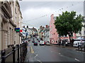 Looking up High Street