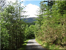 SH7324 : The road to Pont ar Eden by Eric Jones