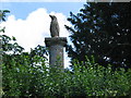 Penguin statue at Sedgehill Manor.